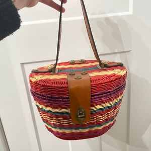 Wicker purse